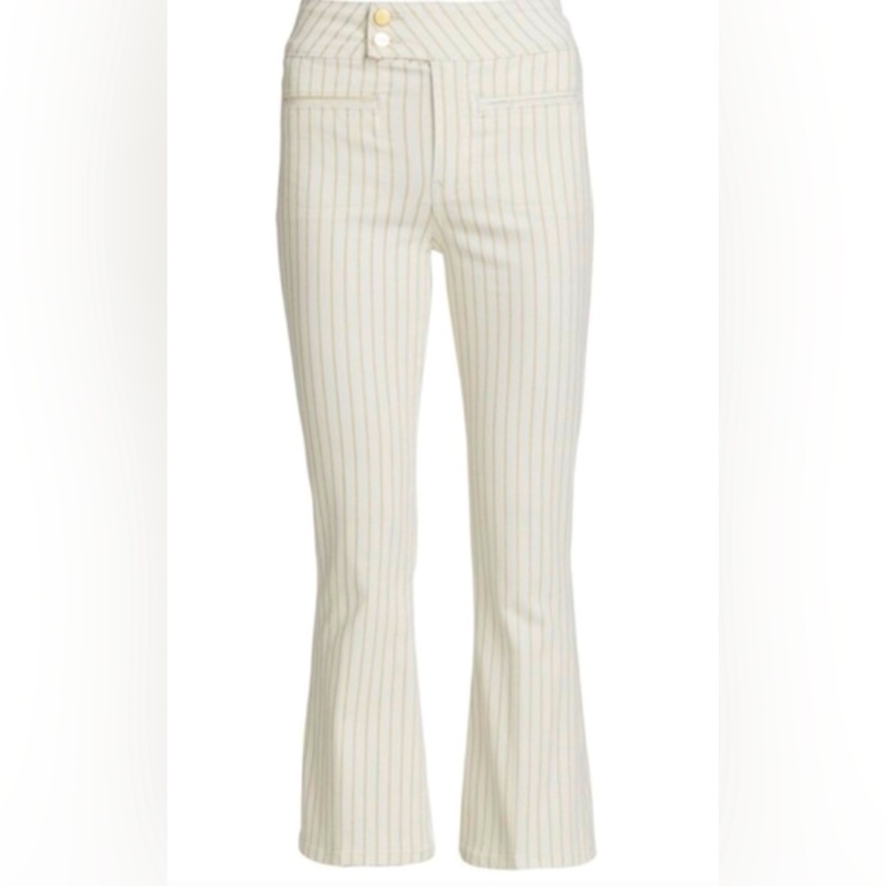 Frame Le Hardy Crop Flare Jeans sz 28